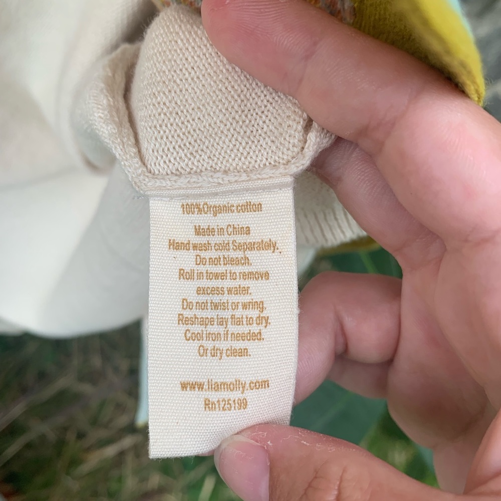 Anthropologie LiaMolly Organic Cotton Sweater Vest - Picture 6 of 6